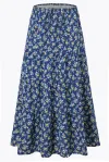 Printed Blue