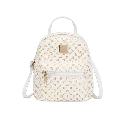 Women's Fresh And Sweet Mini Backpack For Ladies Pu Leather