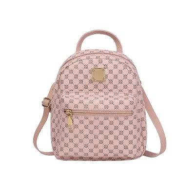 Women's Fresh And Sweet Mini Backpack For Ladies Pu Leather