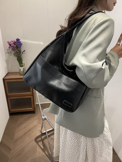 Autumn Women Large Capacity PU Messenger Shoulder Bag