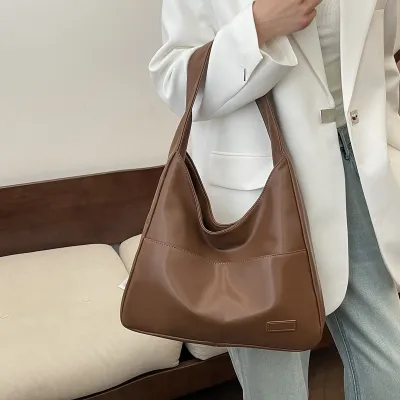 Autumn Women Large Capacity PU Messenger Shoulder Bag