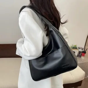 Autumn Women Large Capacity PU Messenger Shoulder Bag
