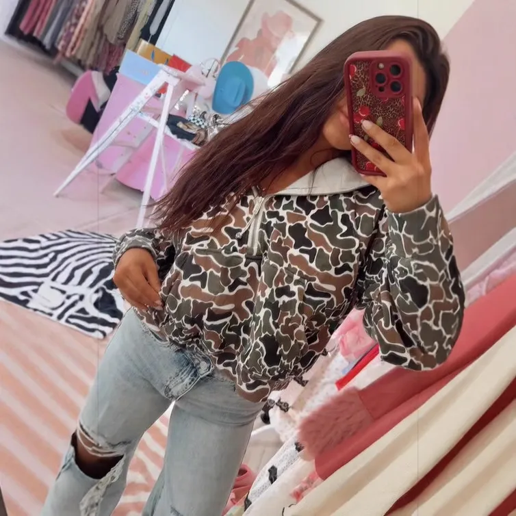 Autumn Western Animal Print Hooded Pullover Sweatshirt