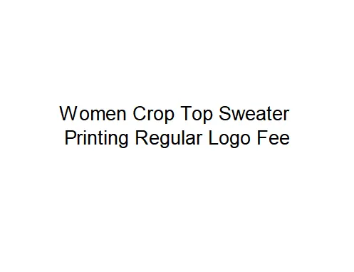 Women Crop Top Sweater Logo I ♥ MIAMI And MIAMI FLORIDA Printing Regular Logo Fee