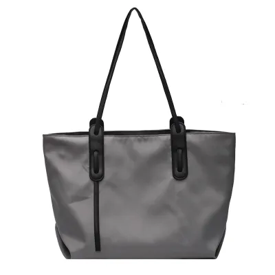Women Simple Casual Large Capacity Commuter Canvas Tote Bag