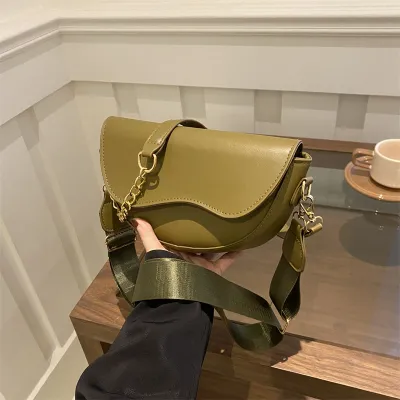 Retro Women Saddle Crossbody Bag