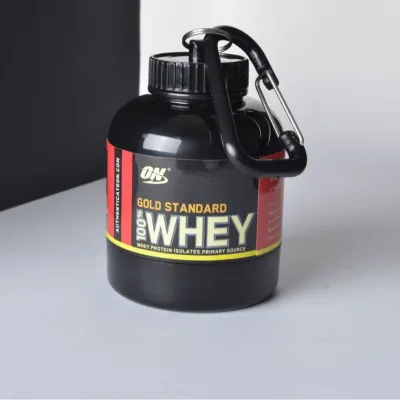 PP Portable Protein Powder Box for Home Fitness Travel Storage