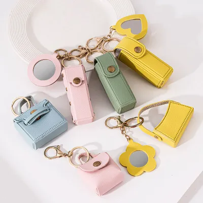 Creative Mirror Coin Purse Key Chain Bag Pendant