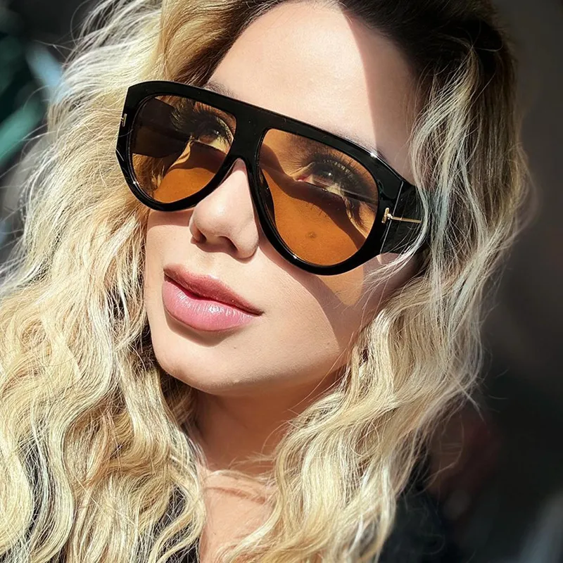 Fashion Big Frame Literature And Art Retro Goggles Sunglasses