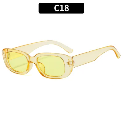 Fashionable Small Frame Square Sunglasses for Women