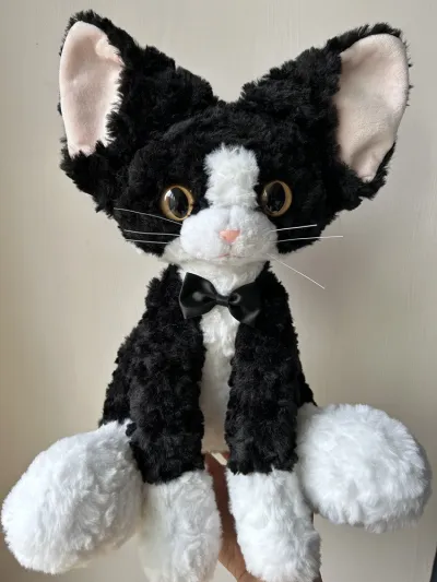 Fashion Solid Color Devon Cat Plush Toy