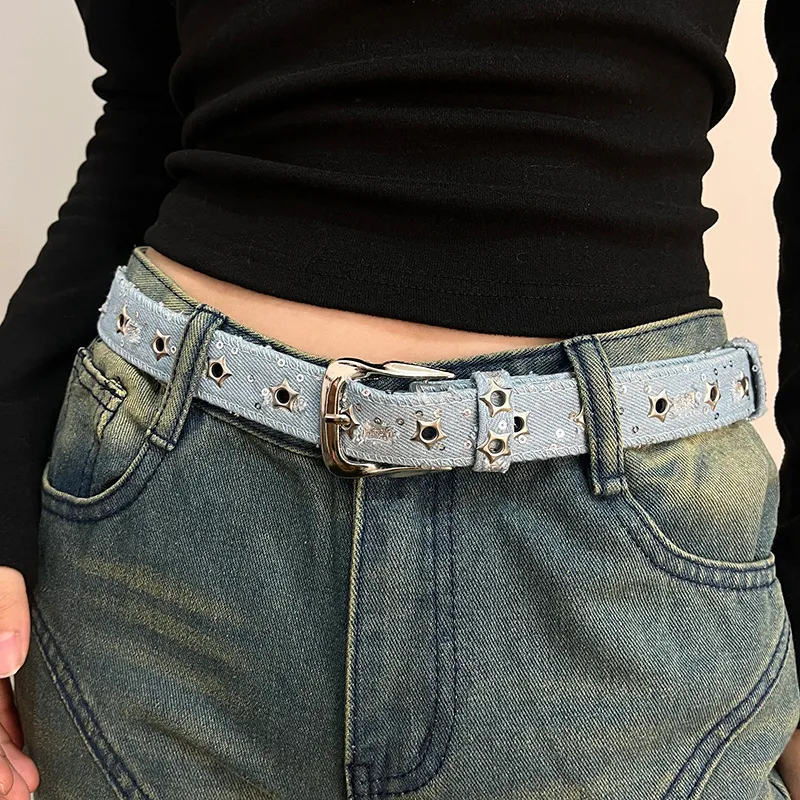 Women Fashion Casual Canvas Belt