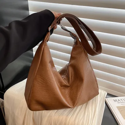 Bohemian Casual Large Woven Shoulder Bag