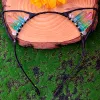 Pink And Green Cat Ears