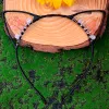Orange Popcorn Cat Ears