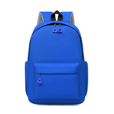 Customized School Pupils Printing Logo Backpack Oxford Cloth Modern Cool