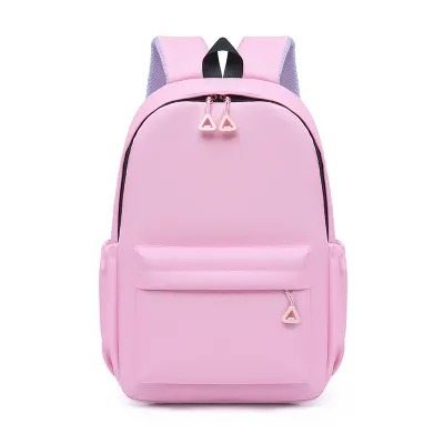 Customized School Pupils Printing Logo Backpack Oxford Cloth Modern Cool