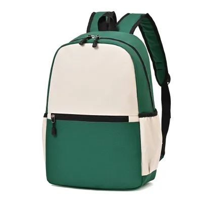 School Students Backpack Customized Leisure Canvas Backpack for Pupils