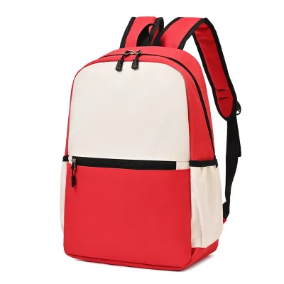 School Students Backpack Customized Leisure Canvas Backpack for Pupils