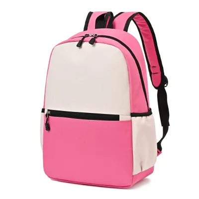 School Students Backpack Customized Leisure Canvas Backpack for Pupils