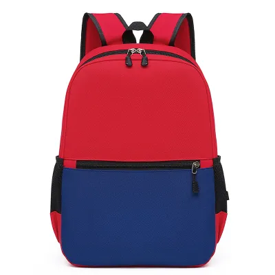 School Students Backpack Customized Leisure Canvas Backpack for Pupils