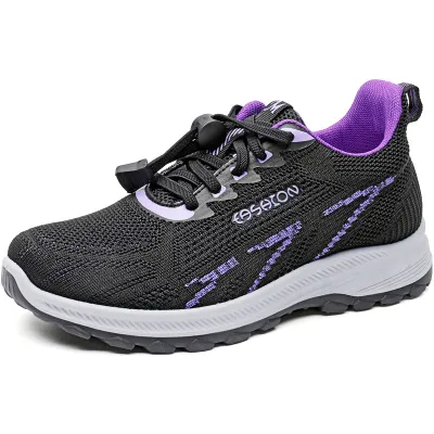 Women Fashion Casual Breathable Soft Sole Lace Up Sneakers
