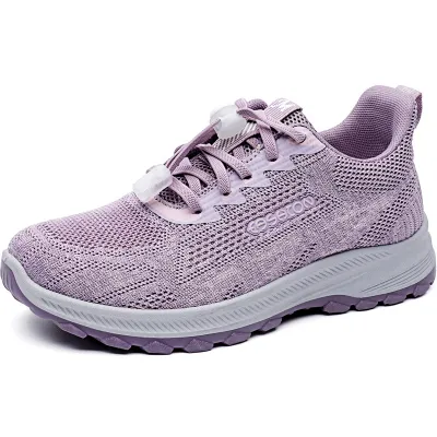 Women Fashion Casual Breathable Soft Sole Lace Up Sneakers