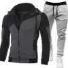 Black Lt.Grey Pants