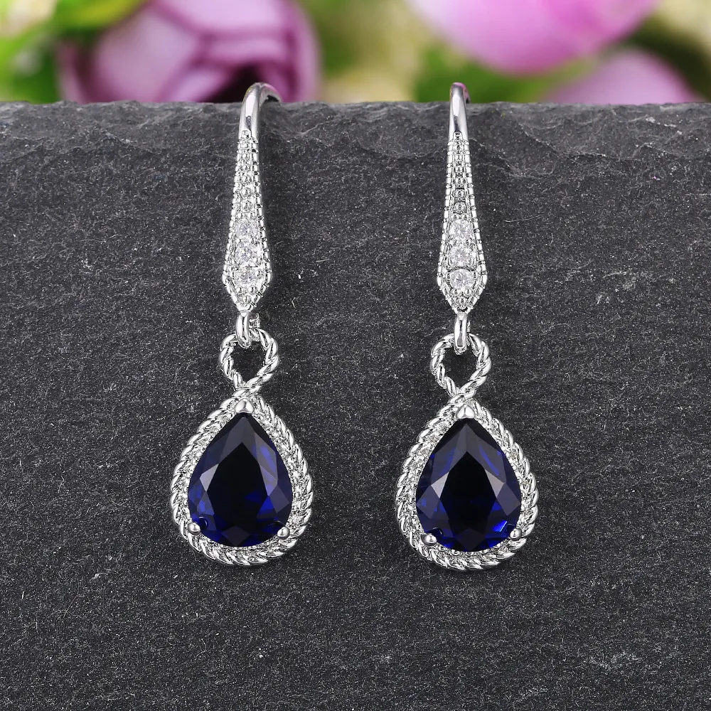 Fashion Elegant Rhinestone Earrings for Women Copper