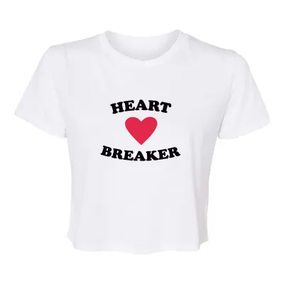 Y2K Women Fashion Printed Short-Sleeved Cropped T-Shirt