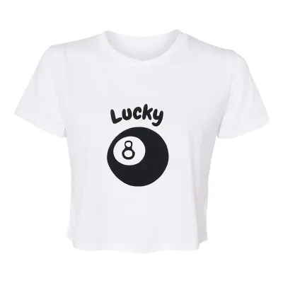 Y2K Women Fashion Printed Short-Sleeved Cropped T-Shirt