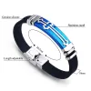Stainless Steel Buckle Blue