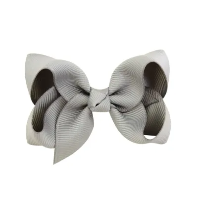 Cute Bow Natural Fresh Sweet Children'S Hair Spring Clip Cloth Hair Accessories
