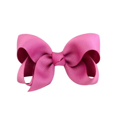 Cute Bow Natural Fresh Sweet Children'S Hair Spring Clip Cloth Hair Accessories