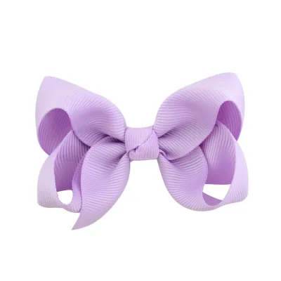 Cute Bow Natural Fresh Sweet Children'S Hair Spring Clip Cloth Hair Accessories