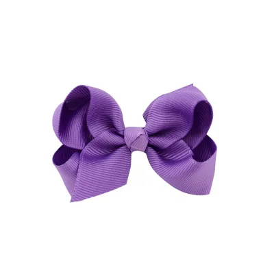 Cute Bow Natural Fresh Sweet Children'S Hair Spring Clip Cloth Hair Accessories