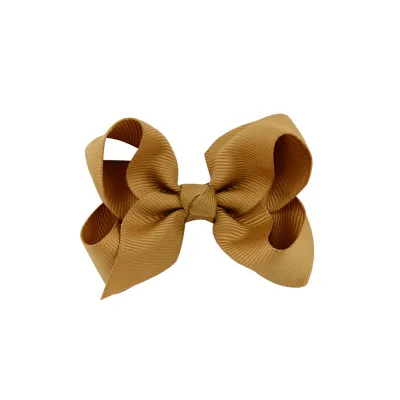 Cute Bow Natural Fresh Sweet Children'S Hair Spring Clip Cloth Hair Accessories