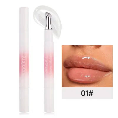 Water Light Mirror Makeup Lip Glaze - Long-Lasting Moisturizing Beauty Lips