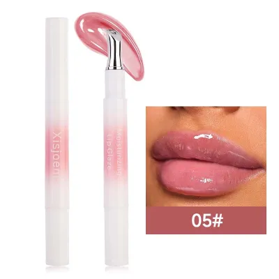 Water Light Mirror Makeup Lip Glaze - Long-Lasting Moisturizing Beauty Lips