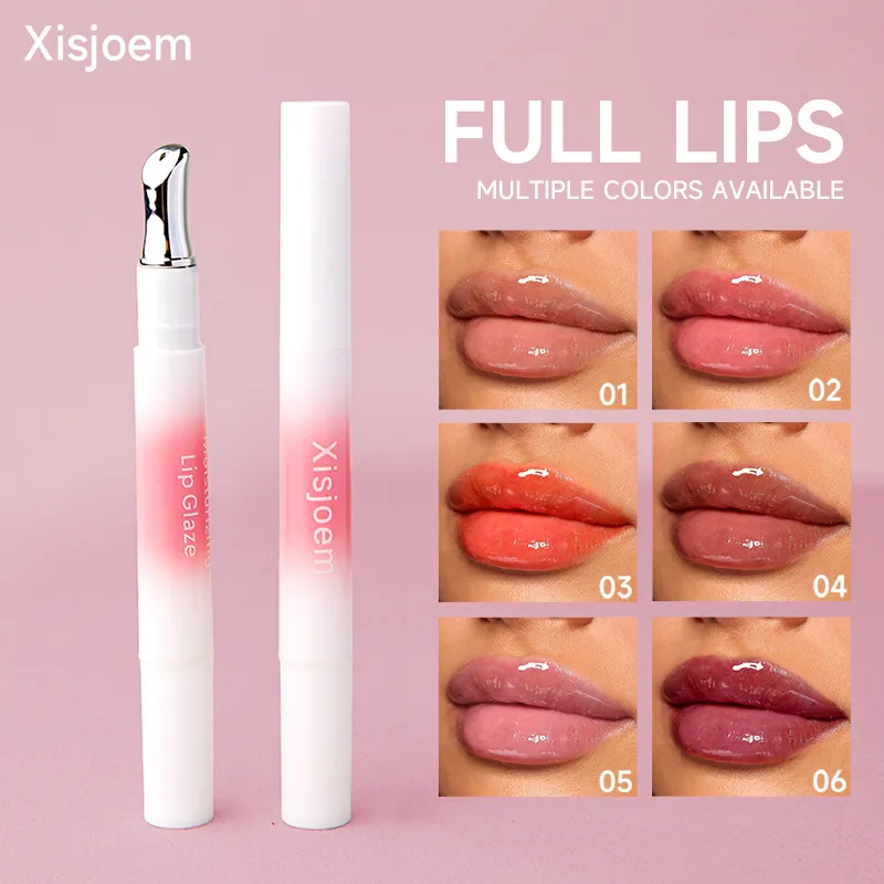Water Light Mirror Makeup Lip Glaze - Long-Lasting Moisturizing Beauty Lips