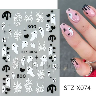 Halloween Cartoon Nail Art Stickers