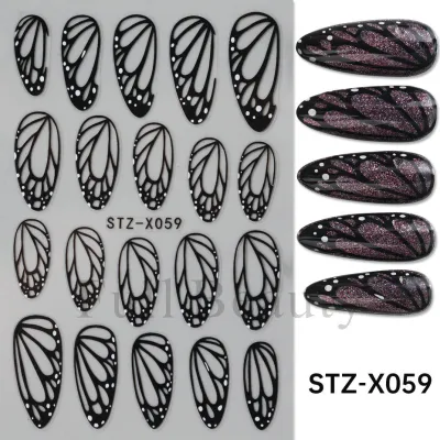 Halloween Cartoon Nail Art Stickers