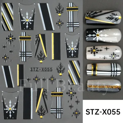 Halloween Cartoon Nail Art Stickers