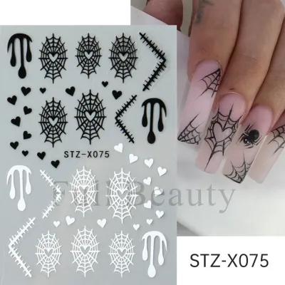 Halloween Cartoon Nail Art Stickers