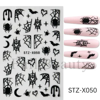 Halloween Cartoon Nail Art Stickers