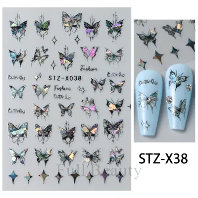 Halloween Cartoon Nail Art Stickers