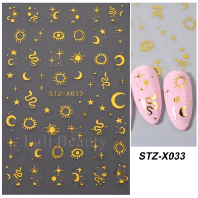 Halloween Cartoon Nail Art Stickers