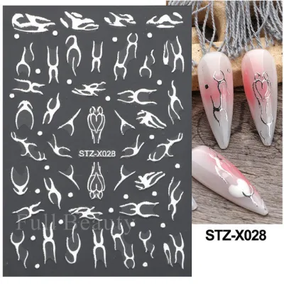 Halloween Cartoon Nail Art Stickers