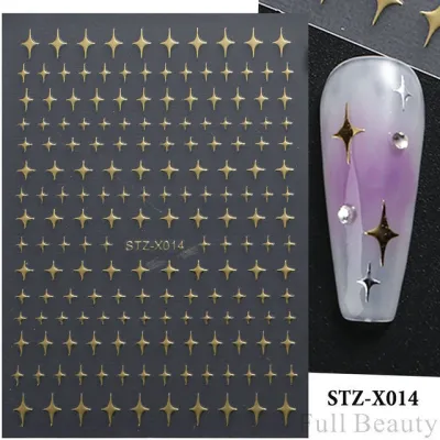 Halloween Cartoon Nail Art Stickers