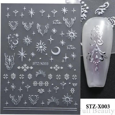 Halloween Cartoon Nail Art Stickers
